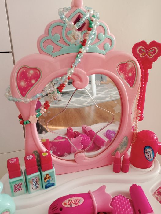 Toaletka dla dziewczynki + akcesoria ODBIÓR OSOBISTY