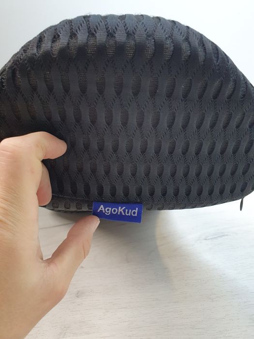 AgoKud Poduszka lędźwiowa, poduszka podpierająca lędźwi, na krzesło bi