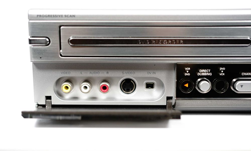 Przegrywarka KOPIARKA kaset VHS na DVD zgraj archiwum PHILIPS DVDR630V