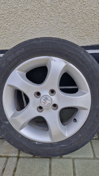 Диски /титани Suzuki Swift 4/100 R15/на літній резині Nexen 185/60/R15