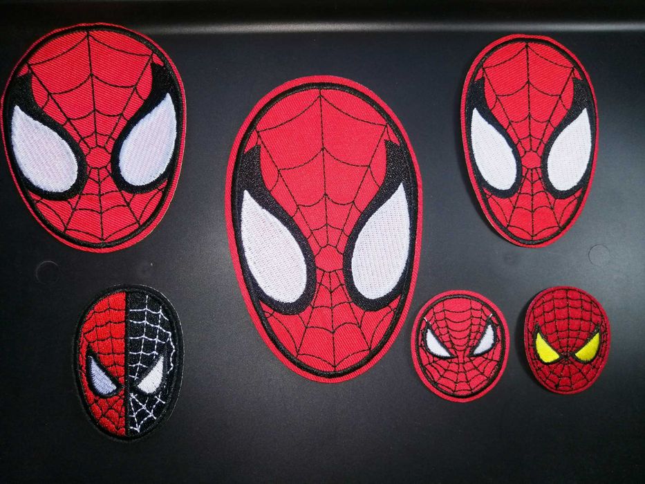 Lote 6 Patch Homem-Aranha