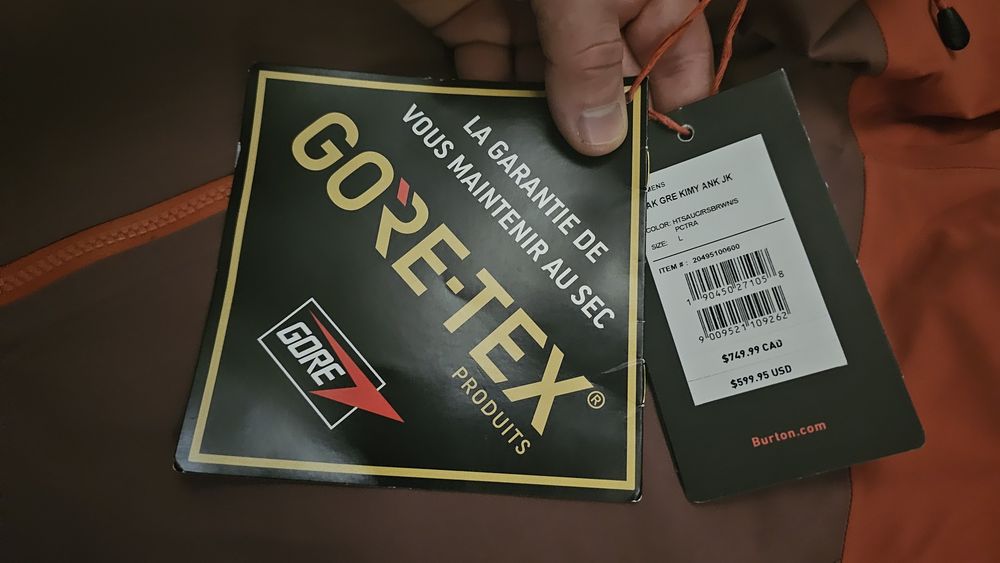 Kurtka Burton W AK Kimmy 3L Gore-TEX Anorak L shell volcom dope roxy