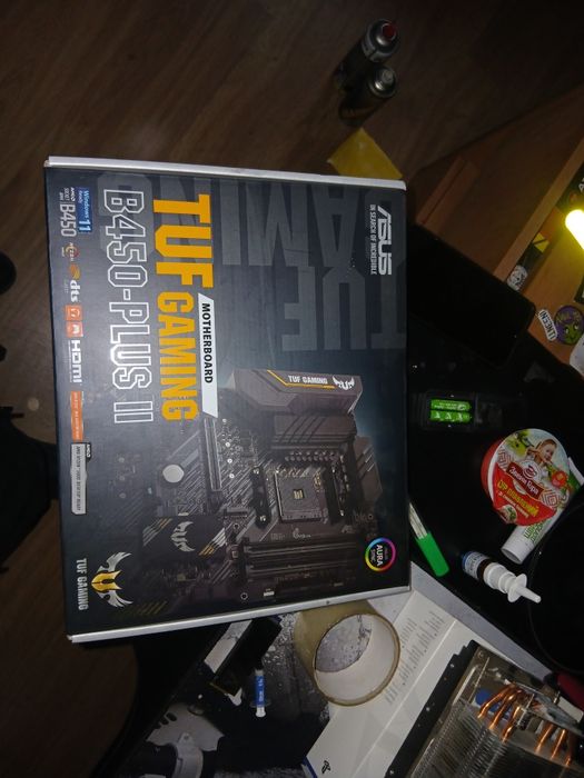 Материнська плата Asus TUF Gaming B450-Plus II (sAM4, AMD B450, PCI-Ex