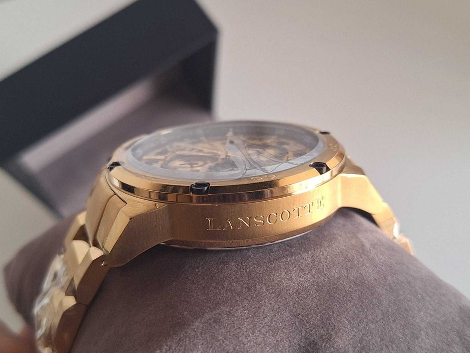 Relógio-Cronógrafo Lanscotte Golden Club nunca usado