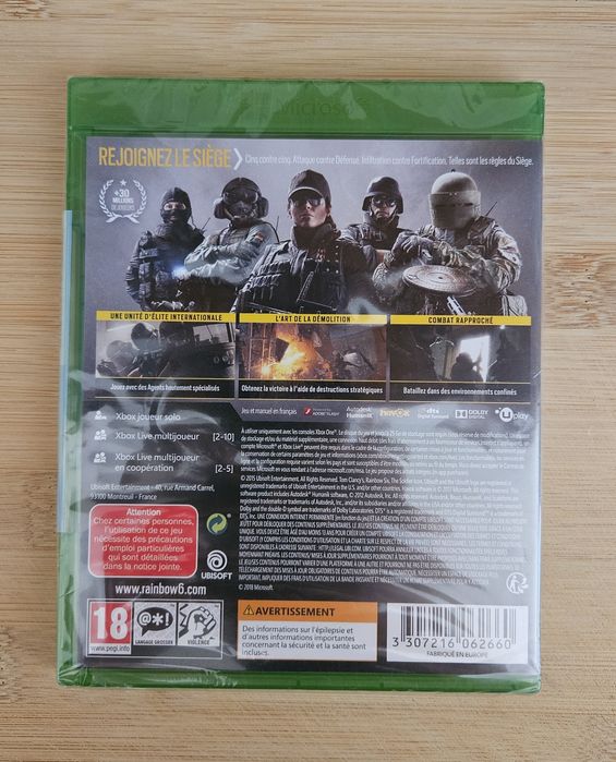 Jogo Rainbow Six Siege Standard Edition