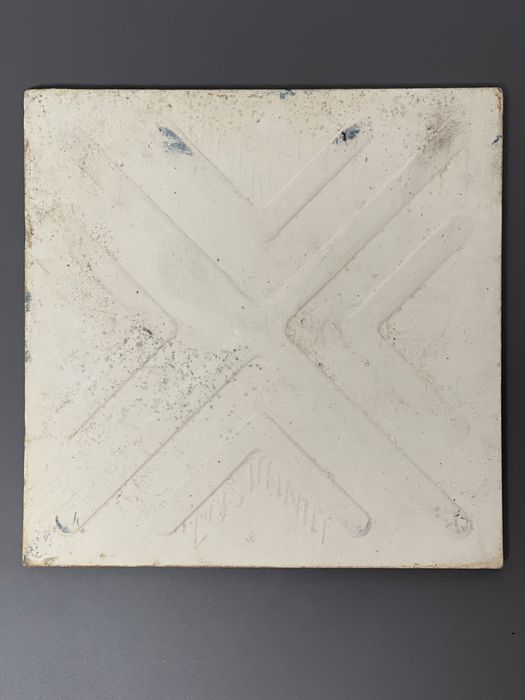 Azulejo Padrão Azul Lusitania