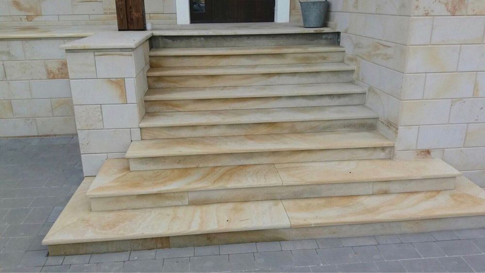 Укладка природного камня: сланец, песчаник, гранит, плитняк, брекч ...