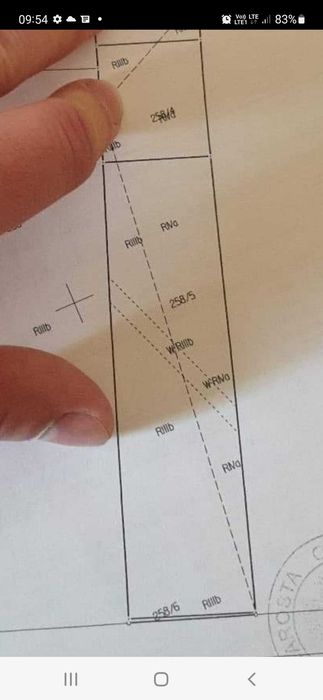 Działka budowlana Bystre ponad 30 arów - Widok 2