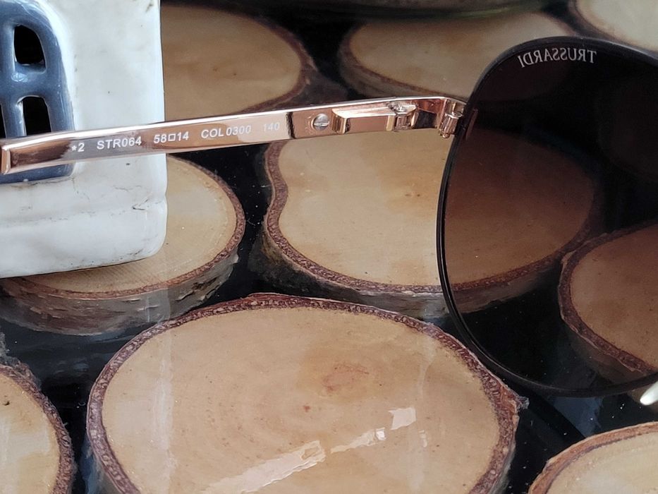 Okulary przeciwsłoneczne Trussardi aviator damskie/męskie