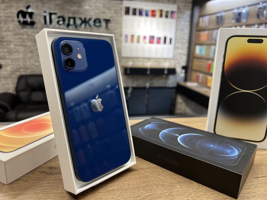 iPhone 12 64GB (Blue) Neverlock. Кредит. Гарантія