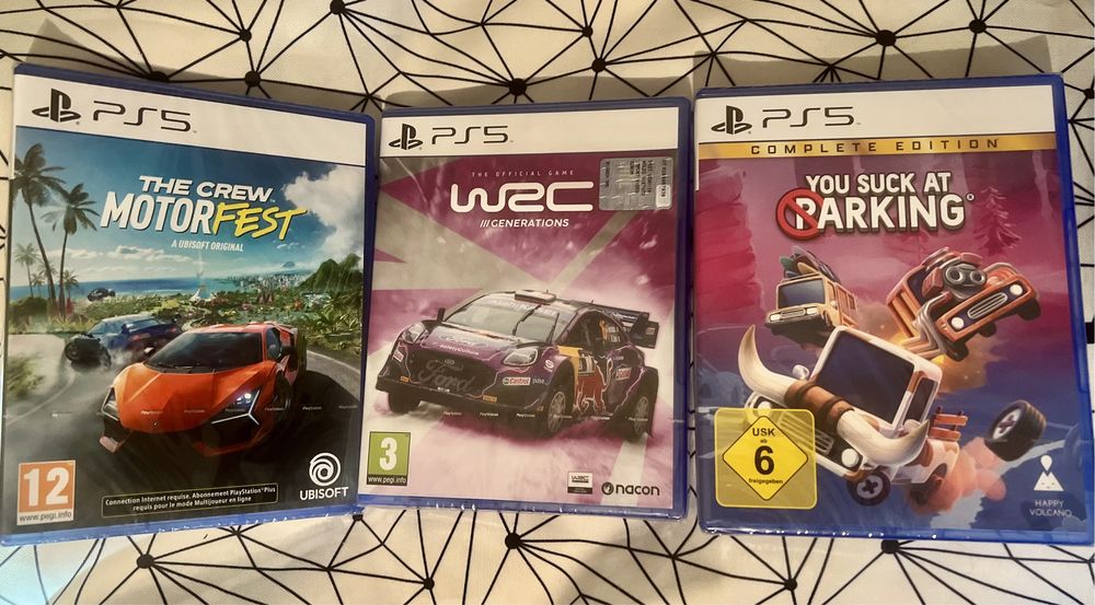 Pack 3 jogos Ps5 selados
