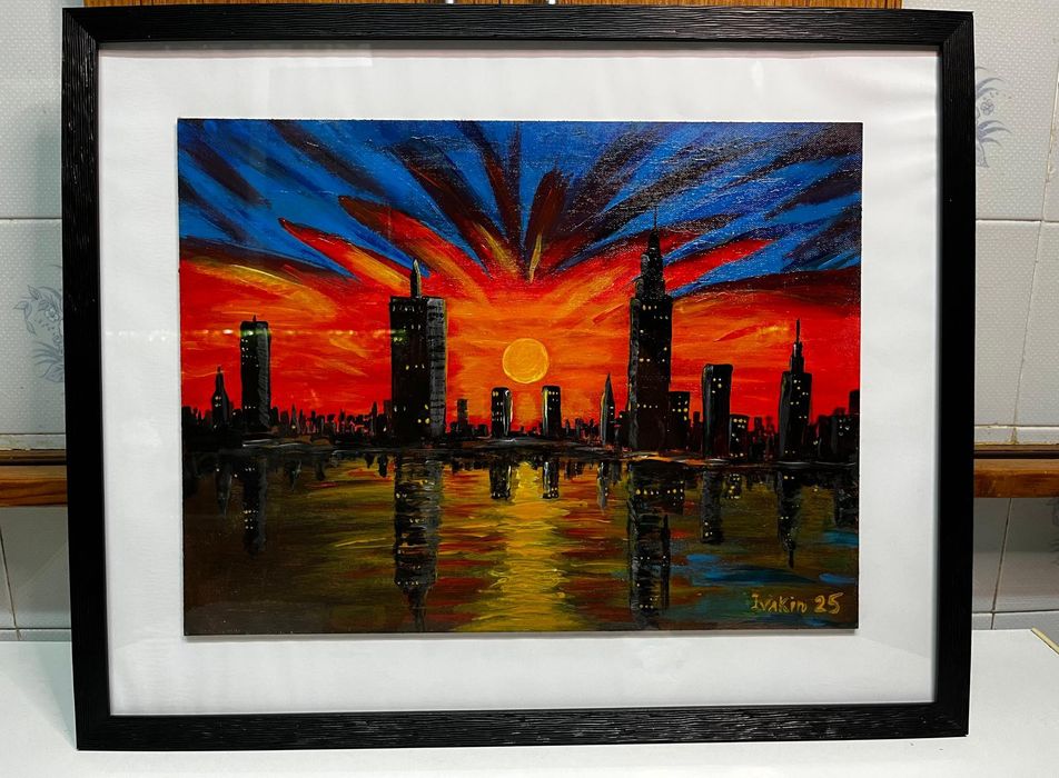 Quadro "Luzes de Manhattan"