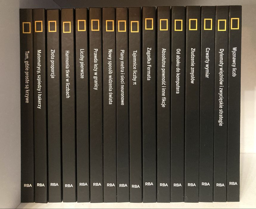 Świat jest matematyczny. National Geographic (16 tomów, jak nowe)