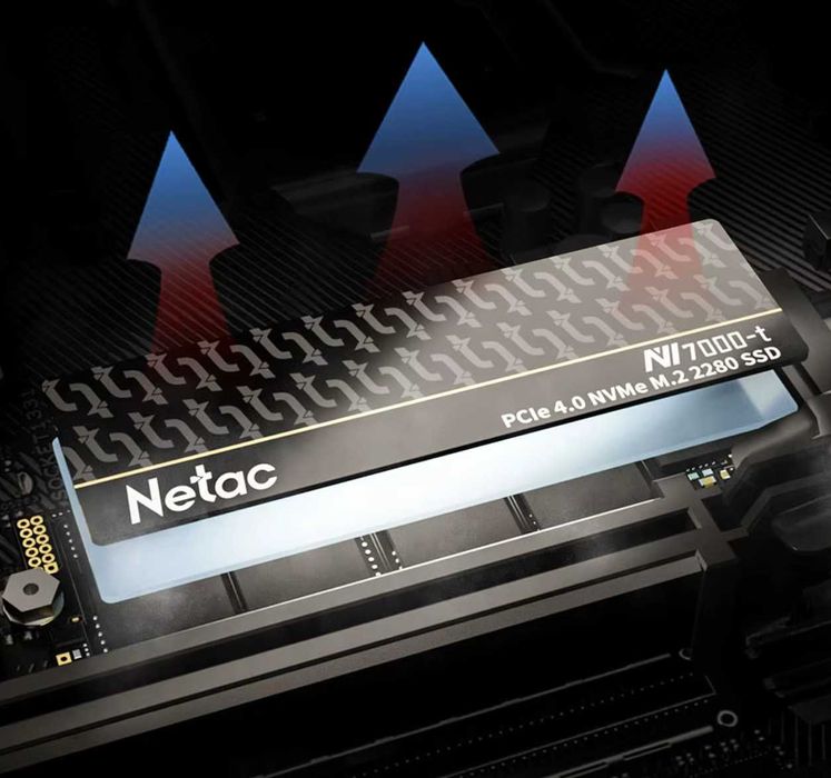 SSD M.2 2280 NVMe Netac NV7000-t 1 Tb PCIe 4.0 x4 7400/6600Mb/s