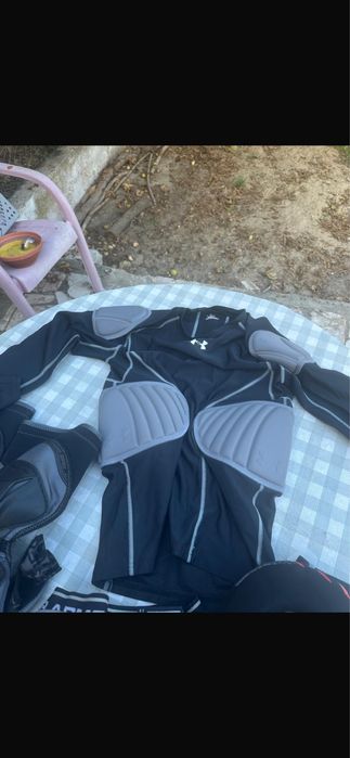Roupa   btt usada - acessorios - caneleira