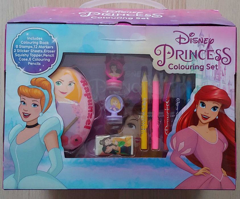 zestaw do kolorowania Disney Princess