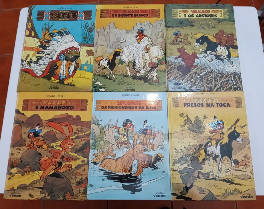 47 Livros Mortadelo e Salaminho Yakari, Tintin, etc,  Yakari, Tintin