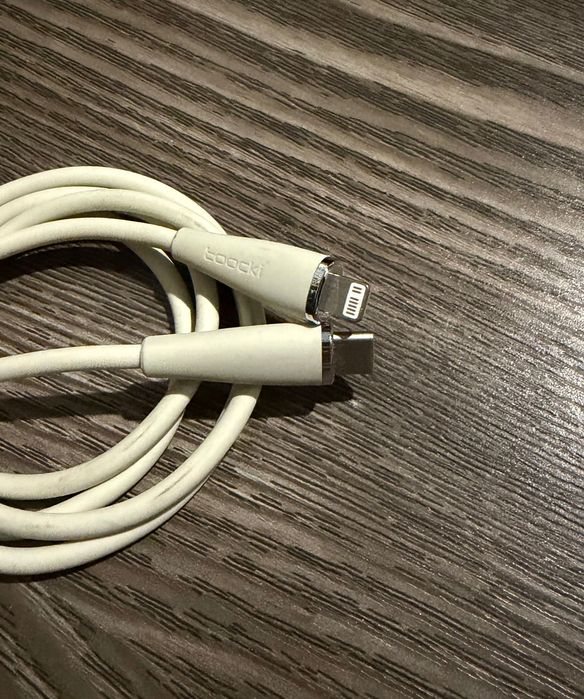 Кабель Toocki 1м 20w lightning-type c зарядка для айфона