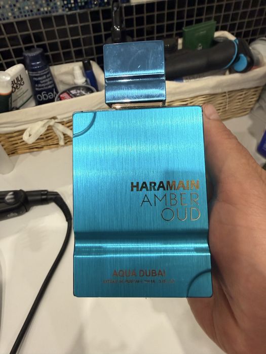Amber Oud Aqua Dubai Al Haramain Perfumes 10 ml