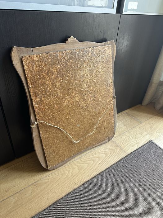 Espelho antigo em madeira