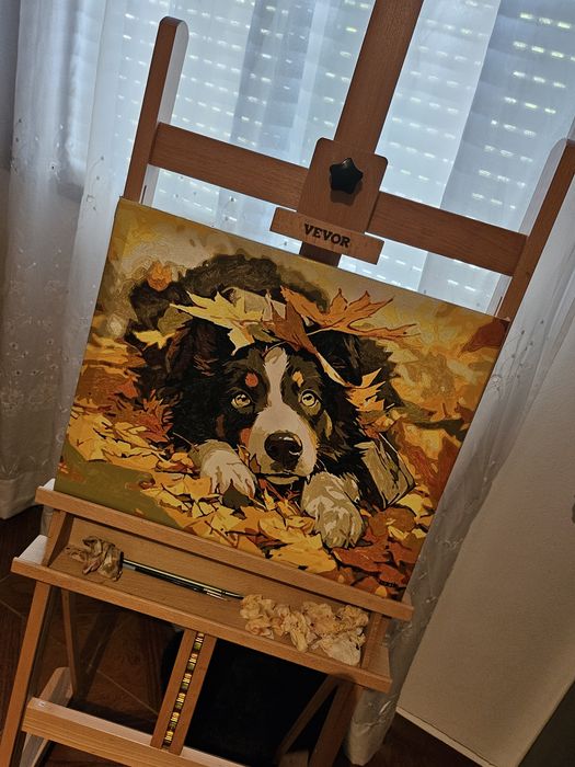 Quadro cão fofinho