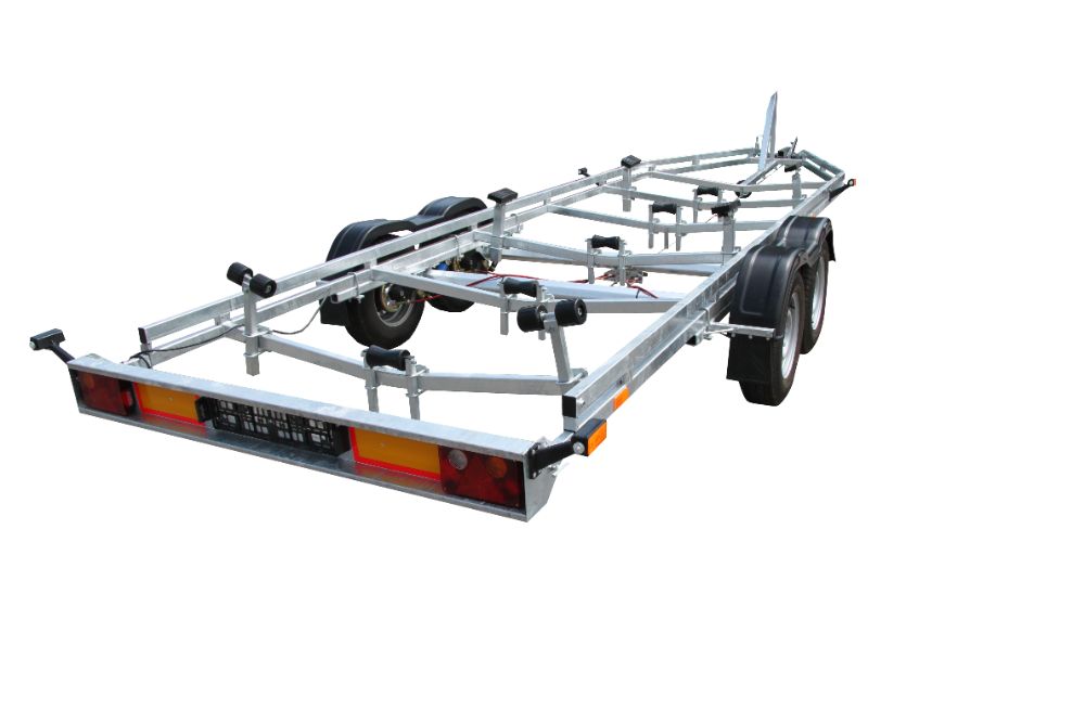 NOWA PRZYCZEPA podłodziowa PP-3000, DMC 3000 kg, ładowność 2550 kg