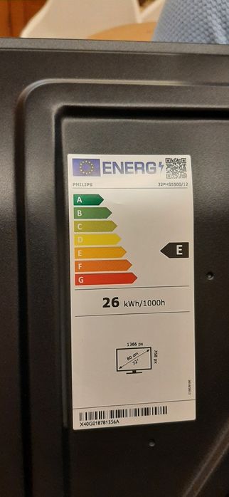 Televisão LED de 32 polegadas NOVA