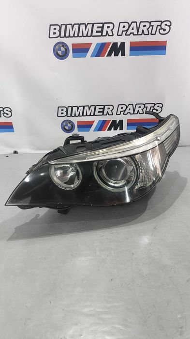 Farol BMW Serie 5 (E60/E61) Esquerdo Xénon Direcional Pré-LCI