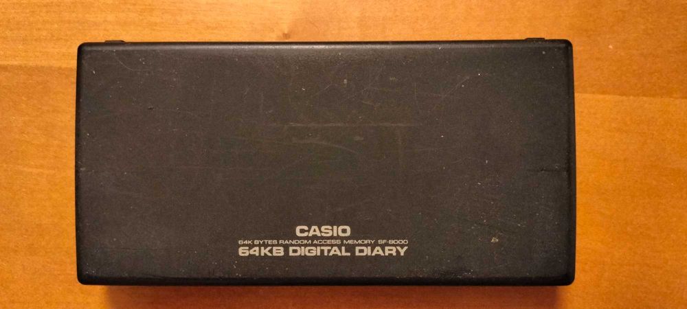Casio SF-8000 64 KB Digital Diary64729438569731121