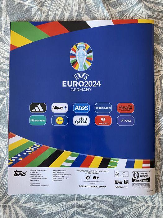 Caderneta EURO 2024
