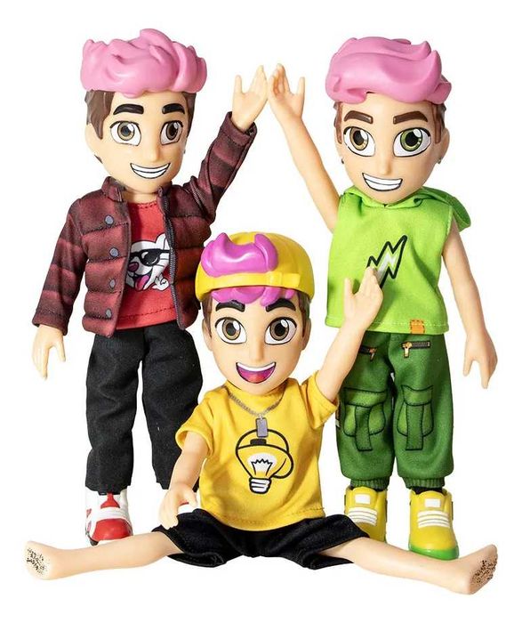Boneco Void Youtuber Namorado da Katlen - Dos Rosa PRONTA ENTREGA