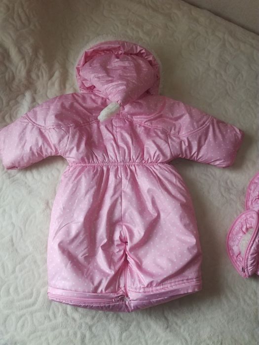 Зимний комбинезон для девочки!