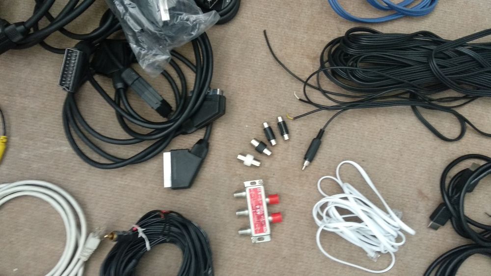 Cabos de video audio e acessórios