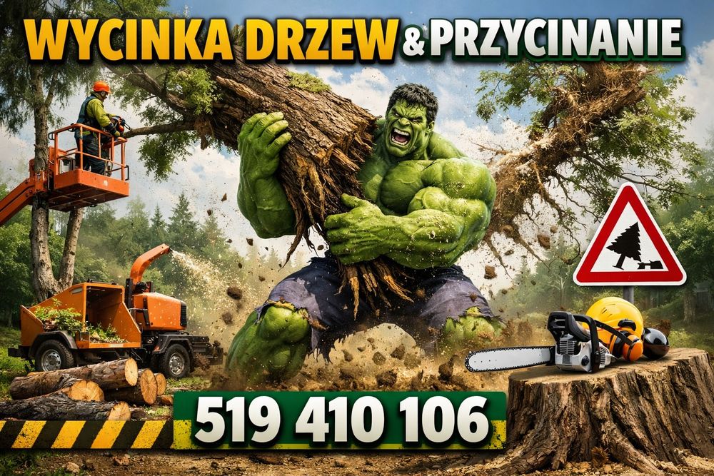 Wycinka pielęgnacja drzew krzewów