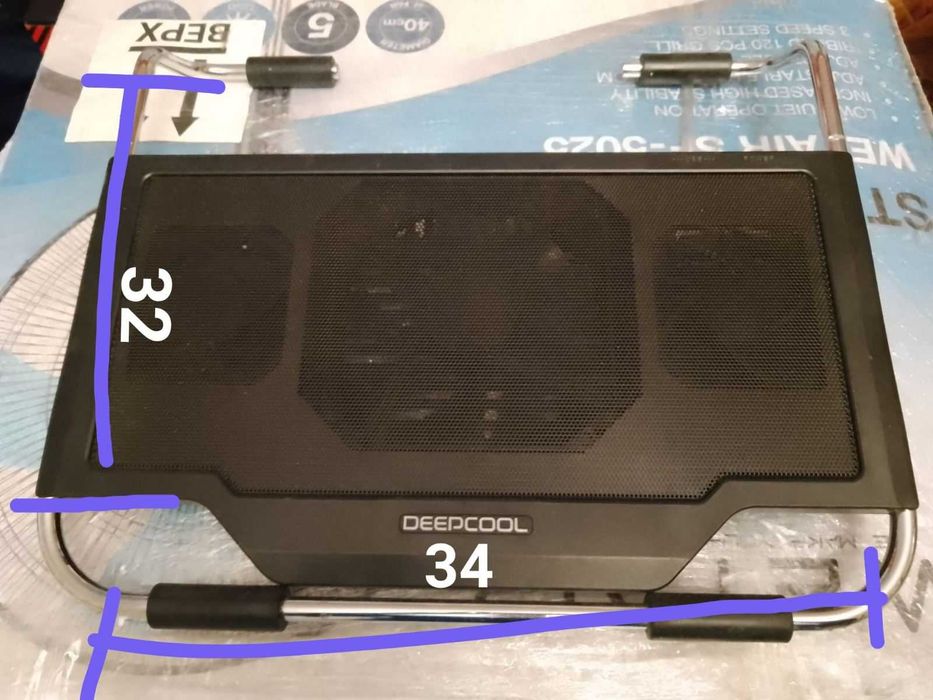 Підставка Trust 21962 , Deepcool для охолодження ноутбуку