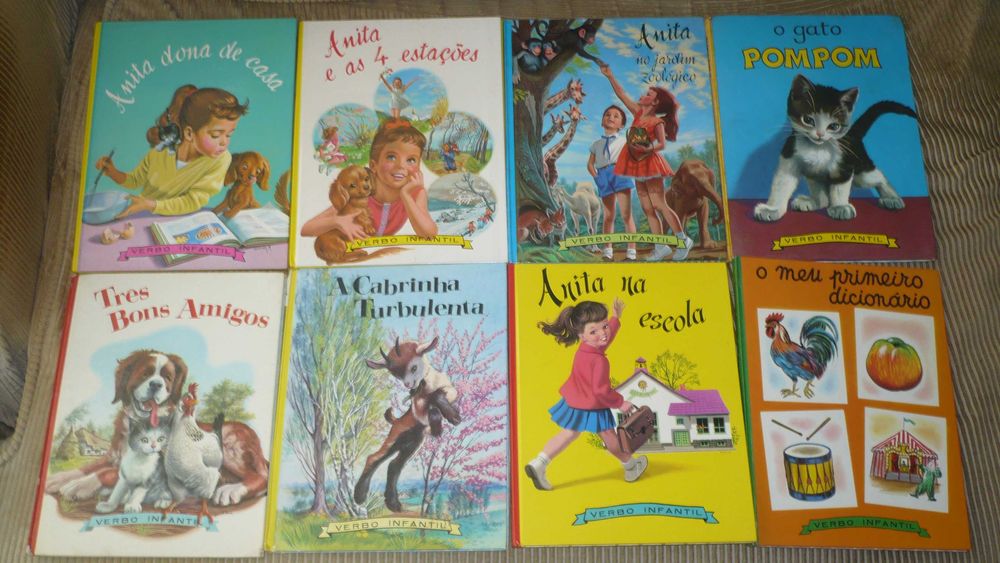 Colecção Livros da Anita - Verbo Infantil - Antigos