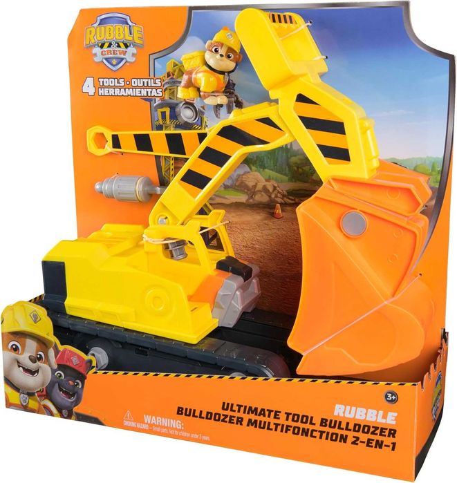 Великий Бульдозер Rubble & Crew Rubble´s Ultimate Tool Bulldozer Paw