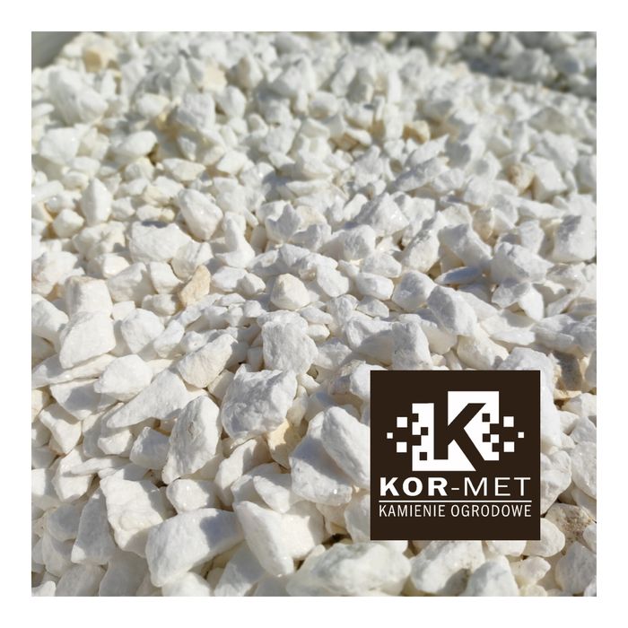 Kamień ozdobny Grys śnieżny thassos