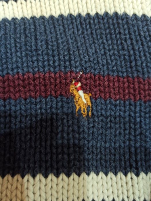 Sweterek Polo dla chłopca rozm.80