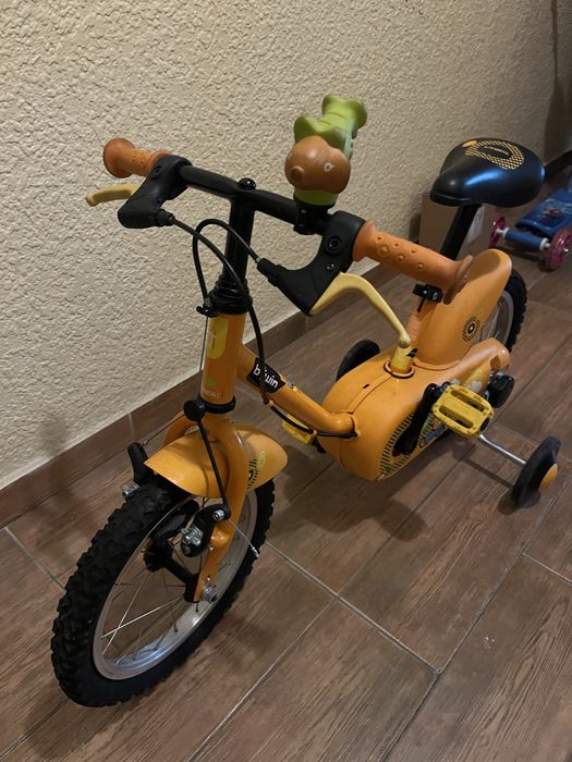 Bicicleta Decatlon com rodinhas