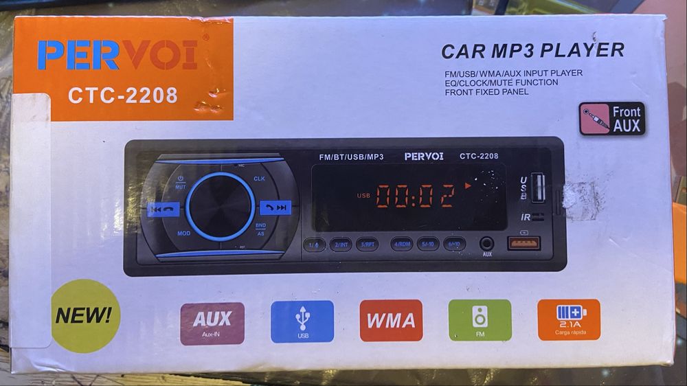 Auto rádio MP3 BT USB