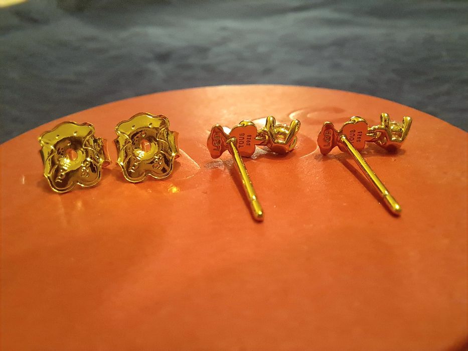 Kolczyki Tous misie z cyrkonią, nowe, na prezent, bizuteria miś