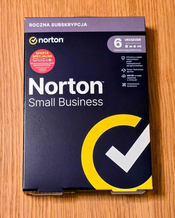 Norton Small Business – roczna subskrypcja 6 urządzeń | NOWE