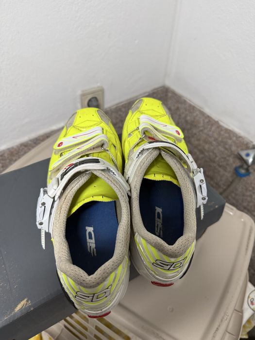 Sapatos encaixe Sidi carbono