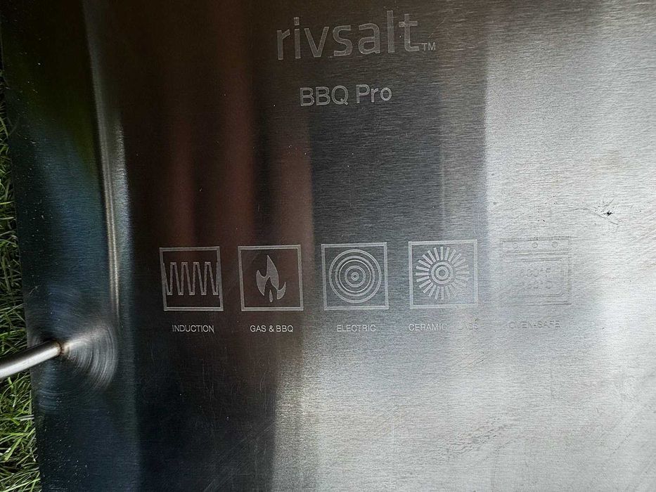 RIVSALT BBQ PRO para cozinhar sobre sal rosa dos Himalaias! NOVO PREÇO