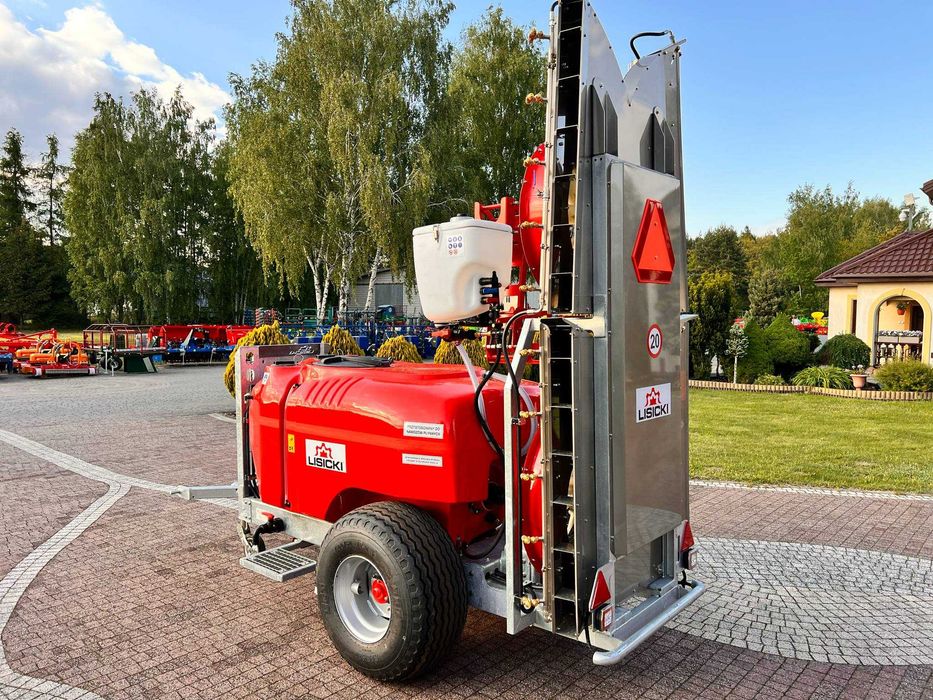 Opryskiwacz Sadowniczy Dwuwentylatorowy 1500L Arag rozwadniacz LISICKI