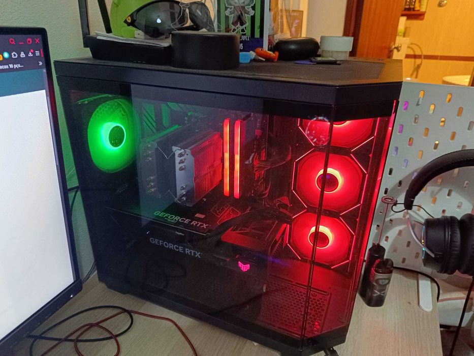 Caixa Gaming Custom ATX - Mars Gaming MC-3TCORE - janela tripla vidro