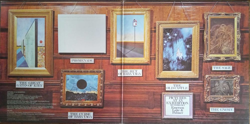 Emerson, Lake & Palmer	- - - - -	Pictures At An Exhibition	- - - - -LP