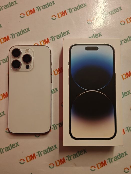 iPhone 14 Pro 128gb * Silver * nowa bateria * GWARANCJA! NAJTANIEJ!