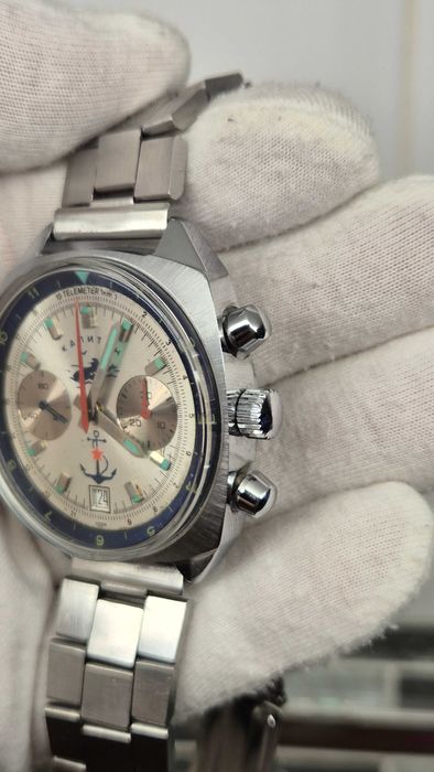 Sprawny zegarek *Poljot* Chronograf 3133 kapitan / капитан